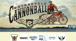 Desktop Screenshot of motorcyclecannonball.com